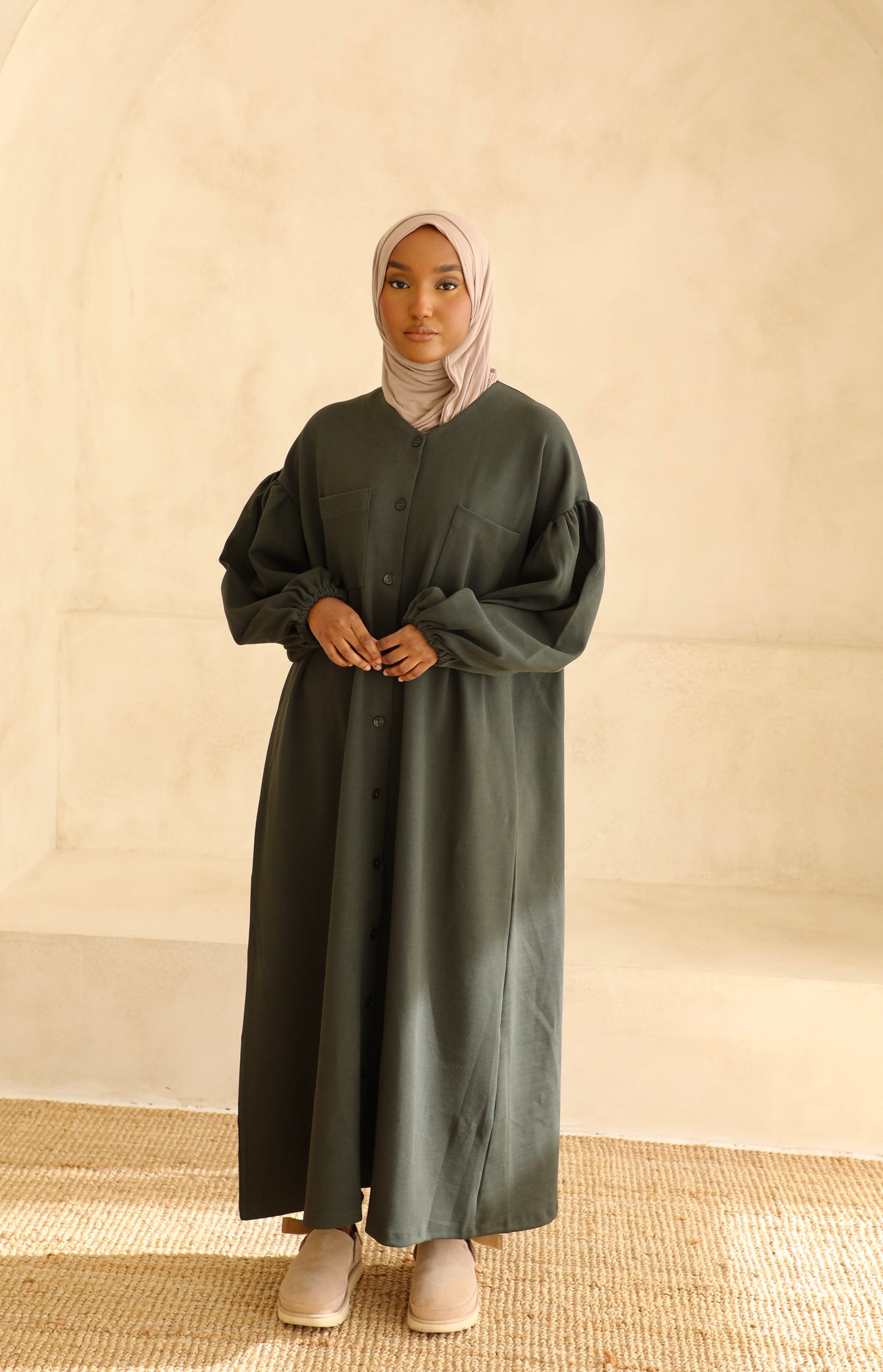 Irhaa polo ballon dress