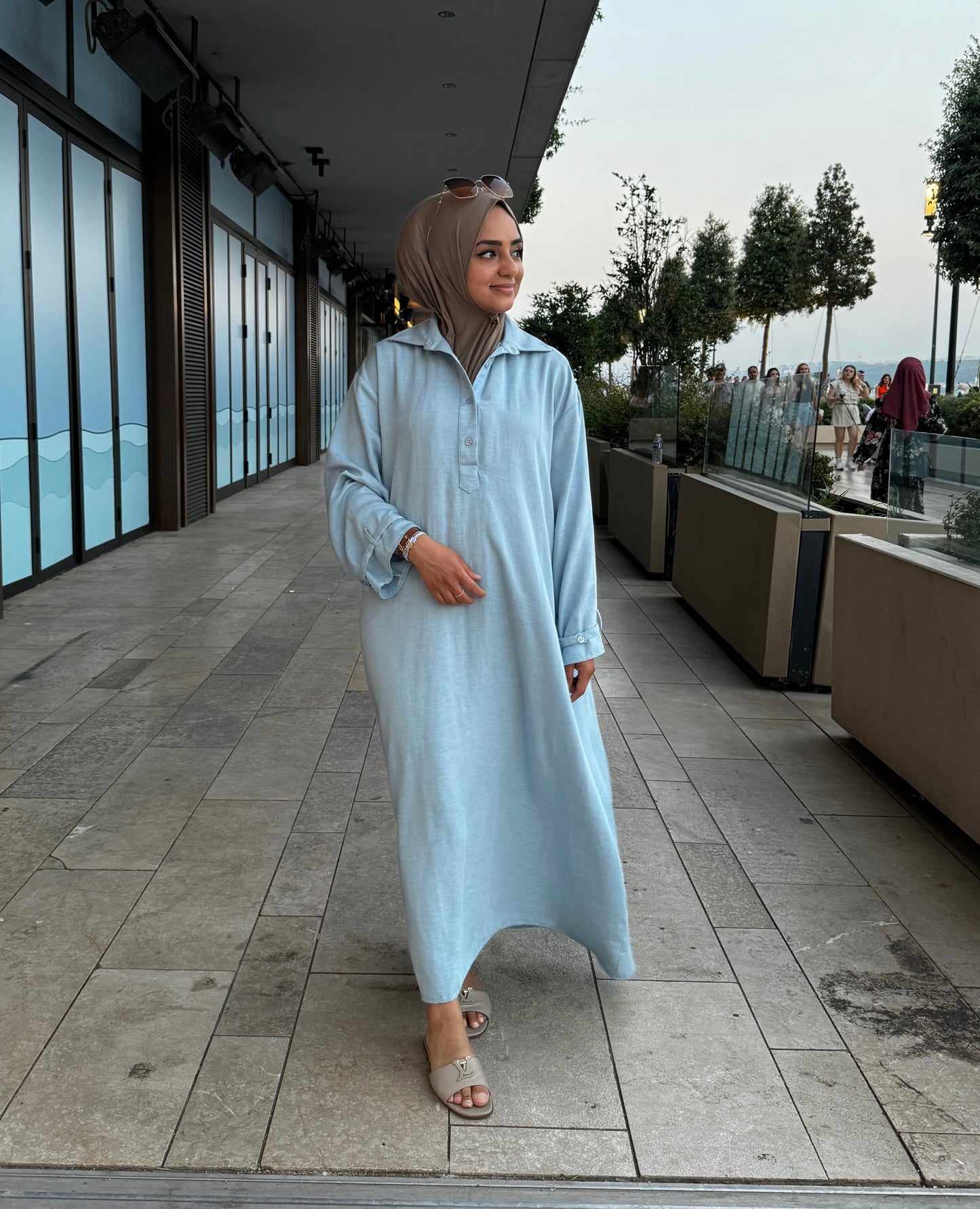 Irhaa linen dress