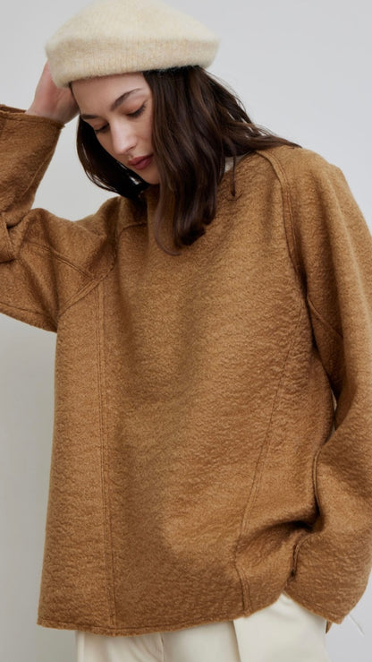 Wool sweatshirt