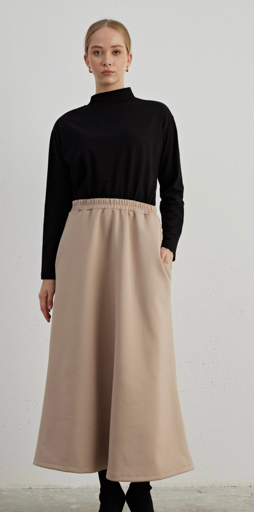 Camel skirt