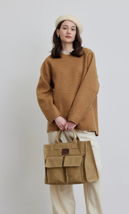 Wool sweatshirt