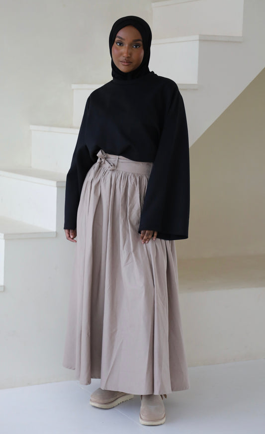 Linen skirt