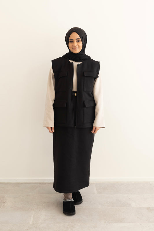 Irhaa skirt with vest