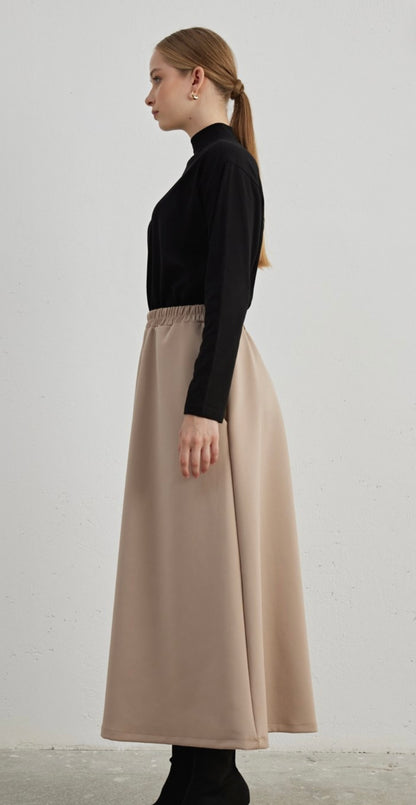 Camel skirt